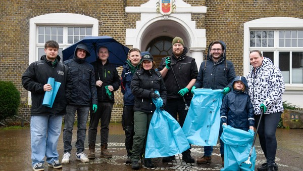 Tag der Umwelt in Hünxe: Bürger setzen Zeichen für ein sauberes Dorf