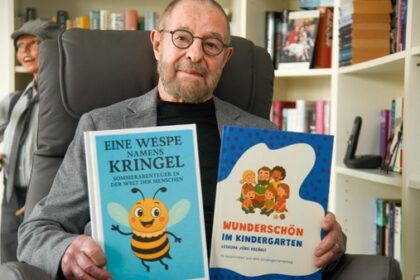 Vom Lese-Opa zum Buchautor: Dinslakener hat zwei Kinderbücher geschrieben