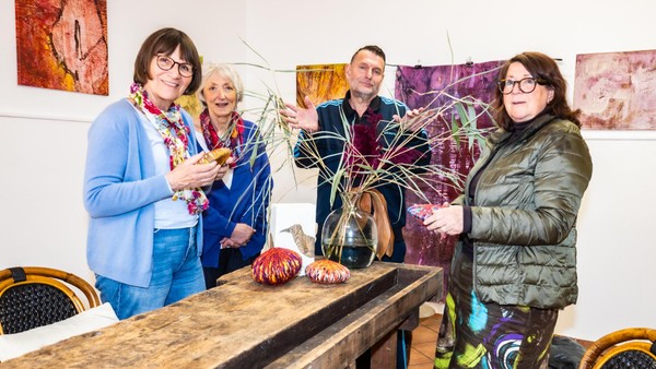 Dinslakener Künstlerin Ulrike Int-Veen lädt zum Open House ein: Das wird geboten