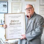 Goldener Meisterbrief für Hermann Oeckinghaus: „Ich plane immer noch gern Bäder“