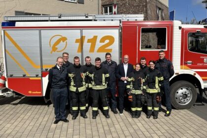 Löschzug voller Azubis: Feuerwehr Dinslaken startet „Lehrfeuerwache“