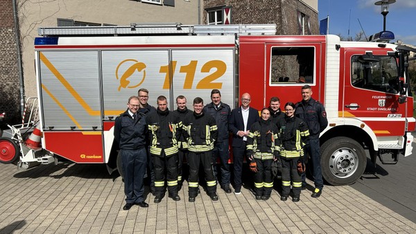 Löschzug voller Azubis: Feuerwehr Dinslaken startet „Lehrfeuerwache“