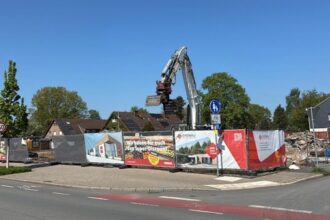 Penny-Baustelle in Dinslaken: So soll der neue „Super-Discount“ aussehen