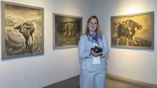 „Tierbilder“ im Pankok-Museum Hünxe: Schlichter Titel, reichhaltige Ausstellung