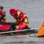 Training für Badeunfälle: Kreis Weseler DLRG trainiert Lebensrettung im Rhein