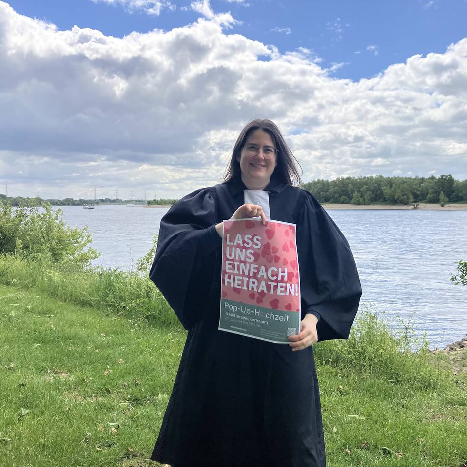 Am 27. Juni: „Einfach heiraten“ reloaded – zweite Pop-up-Hochzeit in Götterswickerhamm