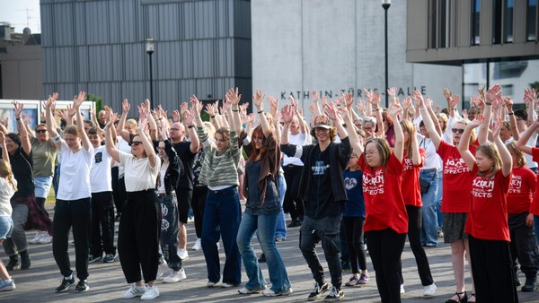 Internationaler Line Dance Flashmob: Auch Dinslaken war dabei