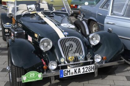 Oldtimer-Rallye-Start in Voerde 2026: Das sind die schönsten Bilder