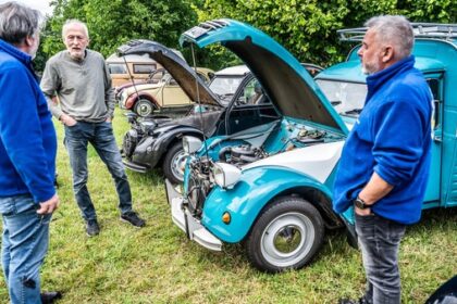 Oldtimertreffen in Hünxe: „Wir nehmen alles, was alt ist und Räder hat“