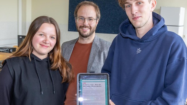 Preisverleihung in Berlin: THG-Schüler schreibt über Leistungsdruck und Suizid