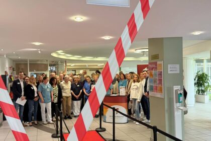 Protestaktion in Dinslaken: Botschaft: Es wird eng in der Patientenversorgung
