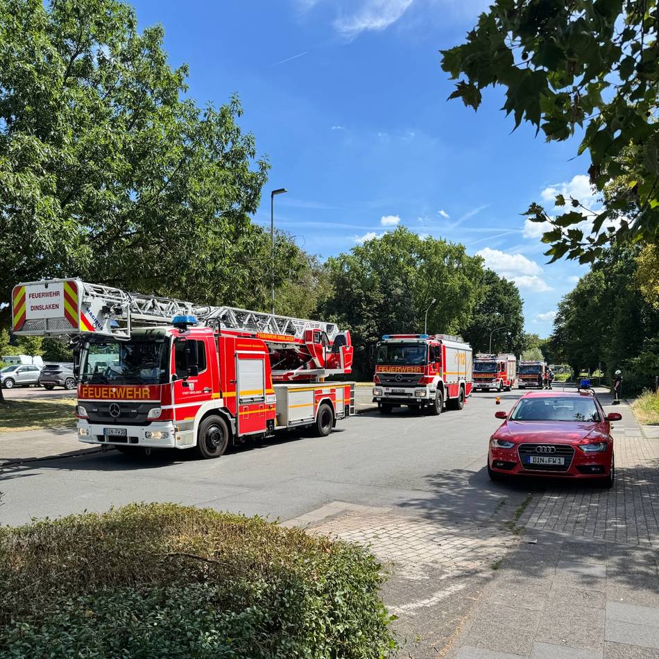 Vollalarm in Dinslaken: Chlorgas ausgetreten – Feuerwehreinsatz am Dinamare