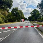 A3 bei Hünxe: Beißender Geruch aus Gefahrgut-Lkw – Feuerwehr im Einsatz