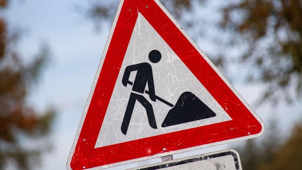 Baustelle der Stadtwerke Dinslaken an der Augustastraße: mit diesen Auswirkungen