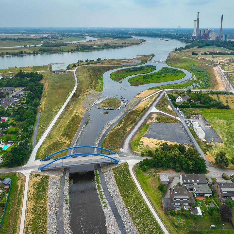 Im Mündungsdelta: Emscher-Guides zeigen das neue Leben am Fluss