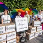 Mahnwache gegen Rechtsextremismus in Dinslaken: Erinnerung an Völkermord