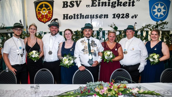 Schützenfest in Holthausen: Tobias Iser ist der neue Schützenkönig