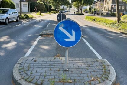 Zebrastreifen an der Wilhelm-Lantermann-Straße: Stadt Dinslaken prüft Antrag