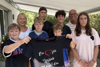 „Zum Ballermann“: Die Großeltern Heger aus Voerde machen Urlaub mit sechs Enkeln