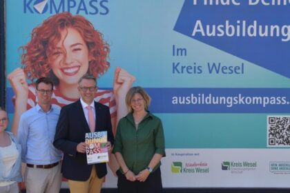 Ausbildungskompass für den Kreis Wesel: Entscheidungshilfe für Schülerinnen und Schüler