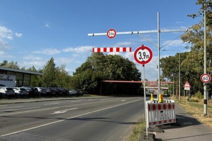 B8-Brücke in Dinslaken ist wieder frei – fertig ist sie aber noch nicht