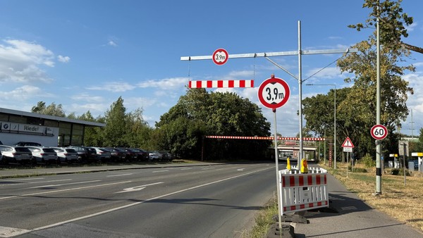 B8-Brücke in Dinslaken ist wieder frei – fertig ist sie aber noch nicht