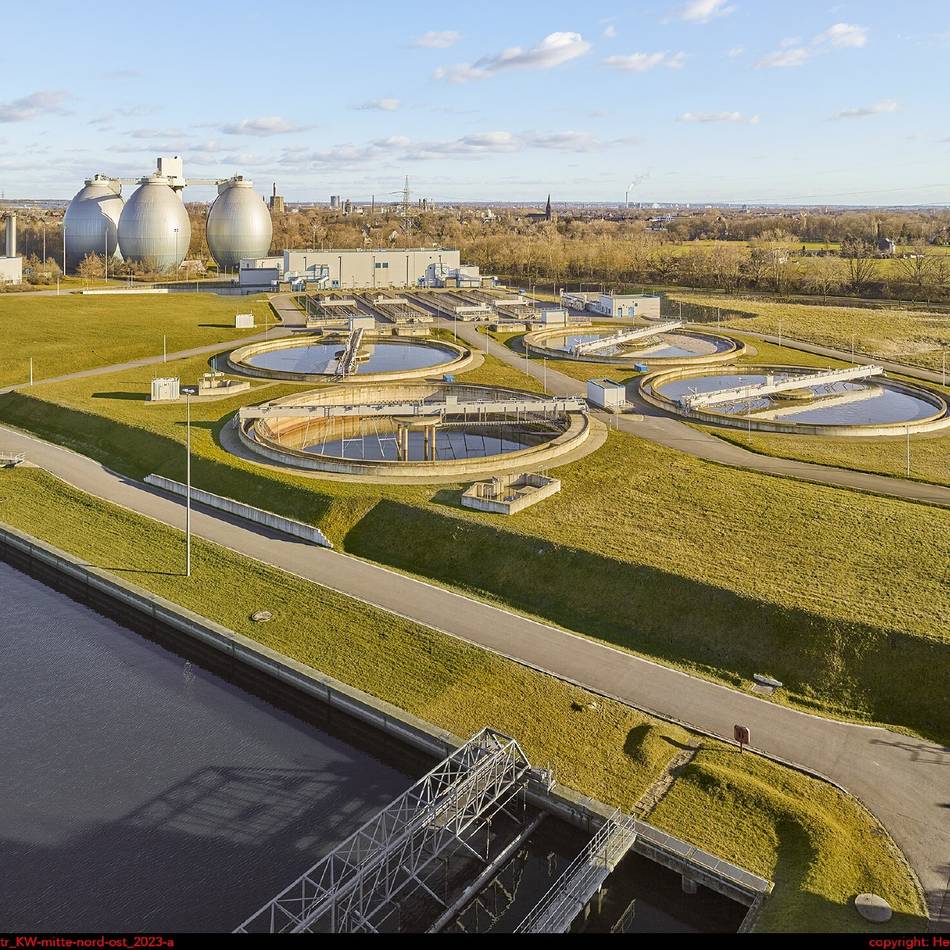 Genossenschaft investiert Millionen: 150 Meter hohes Windrad für das Klärwerk an der Emschermündung