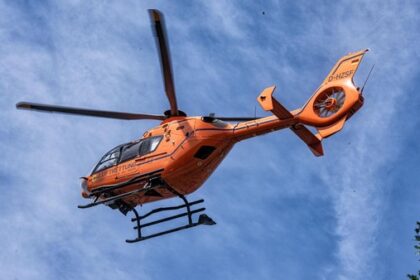 Hubschrauber landet in der Dinslakener Stadtmitte: Das war der Grund