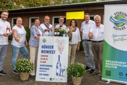 Hünxer Weinfest: Verein steckt viel Herzblut in Organisation – was geboten wird