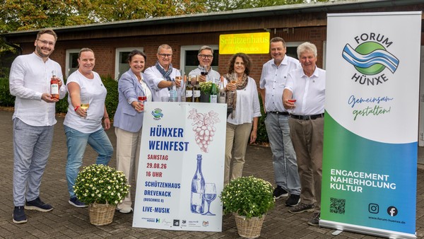 Hünxer Weinfest: Verein steckt viel Herzblut in Organisation – was geboten wird