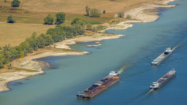 Rhein ist bei Niedrigwasser noch gefährlicher – neues Problem für Rettungskräfte