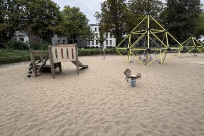 Spielplatztest in Dinslaken: Beliebte Anlage in der City – aber mit Schwächen