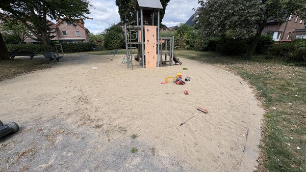 Spielplatztest in Dinslaken: Förmchen vergessen? Hier ist das kein Problem