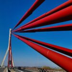 Straßen NRW führt Hauptprüfung durch : An welchen Wochenenden die Weseler Niederrheinbrücke komplett gesperrt wird